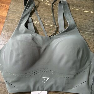 Gymshark Longline Crossback Sports Bra - Teal
